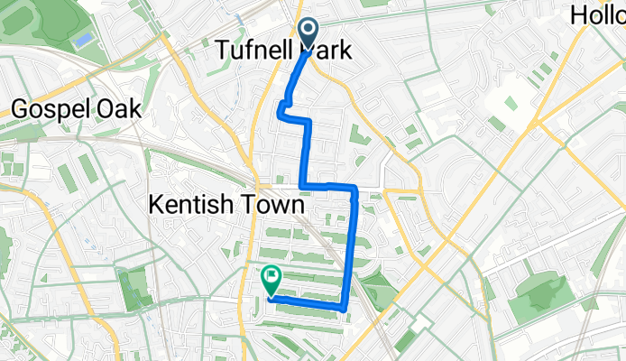 2–8 Southcote Road, London to 6–24 Lawford Road, London