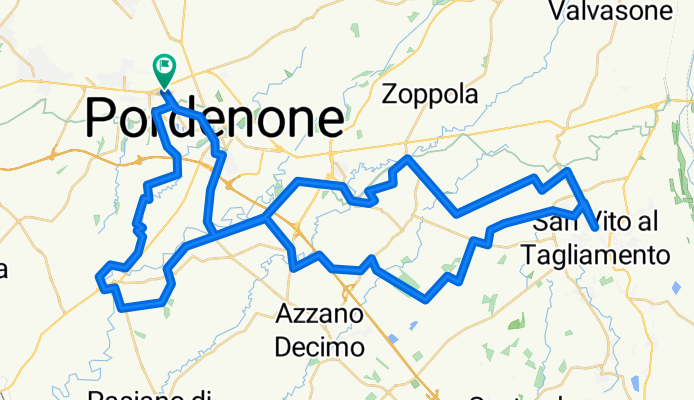 pianura a sud di Pordenone