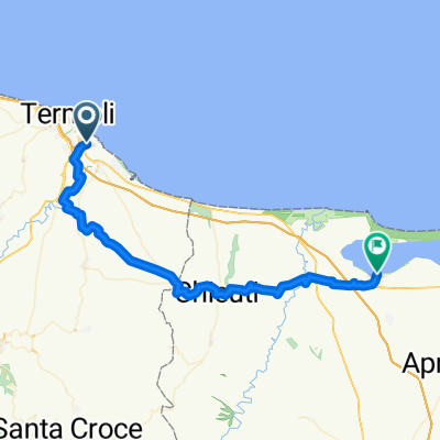 Via Rio dei Palmipedi, Termoli nach Corso Vittorio Emanuele, Lesina