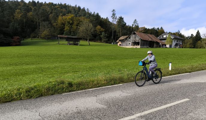 Foto 1 der Bikemap-Route "Kranj - Ljubljana -Kranj"