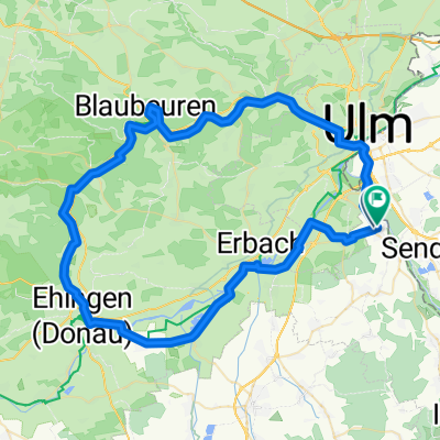 10-2025 Caro-Tour über Ehingen & Blaubeuren 75k