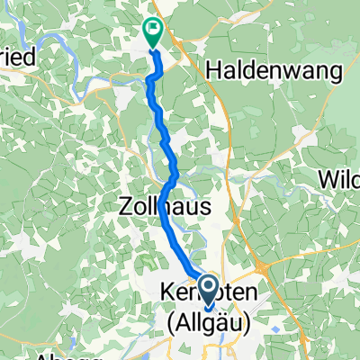 Rathausplatz nach Kirchplatz