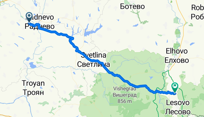 Radnevo - Elhovo