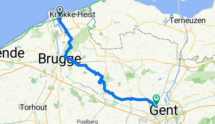 From Knokke-Heist to Ghent