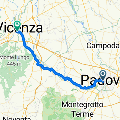 Via Dondi dall'Orologio 2A nach Vicenza