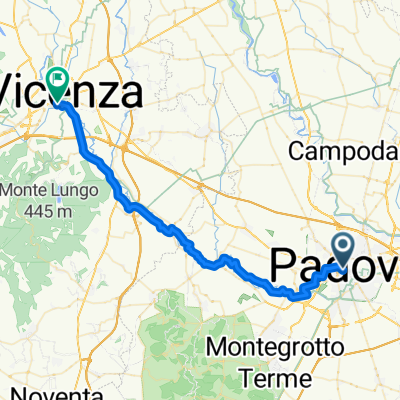 Via Dondi dall'Orologio 2A nach Vicenza