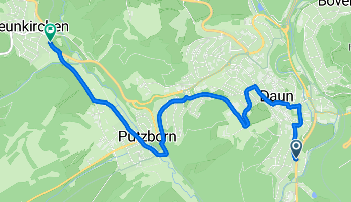 Maria-Hilf-Straße, Daun nach Adlerstraße, Daun