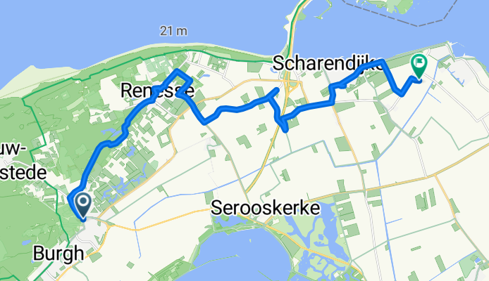 Noordstraat, Haamstede nach Scharendijke