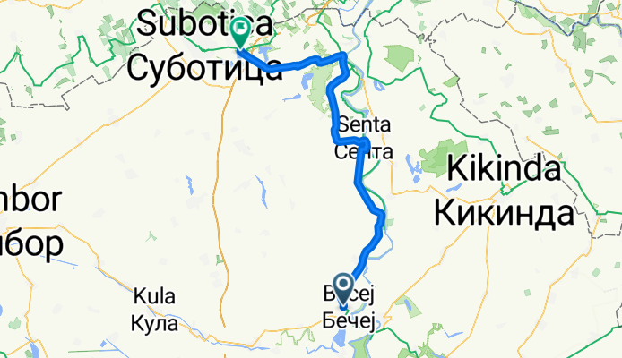 Bečej - Subotica