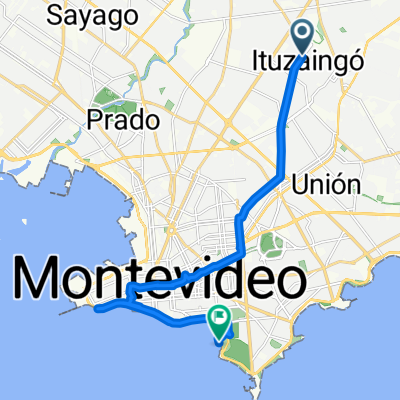 Ruta desde Patricios