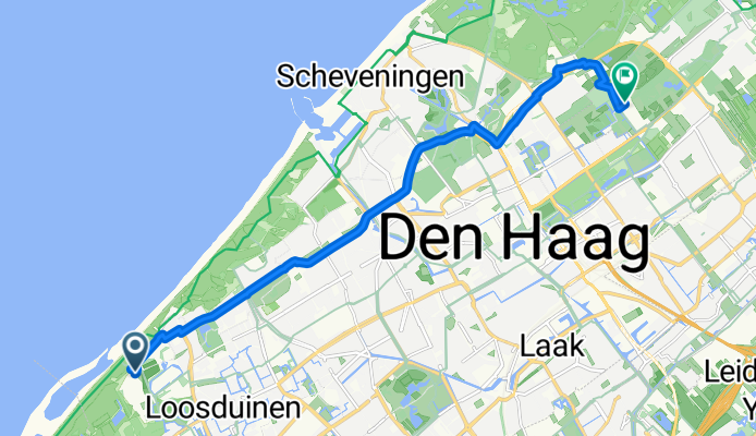 Machiel Vrijenhoeklaan 450T nach Waalsdorperlaan 7A