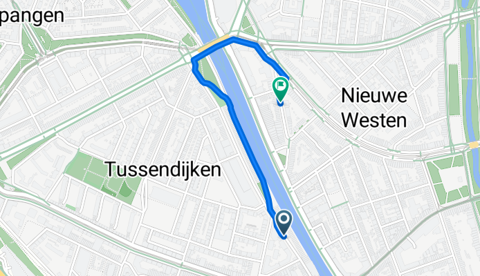 Jan Kruijffstraat, Rotterdam naar Samuel Mullerplein, Rotterdam