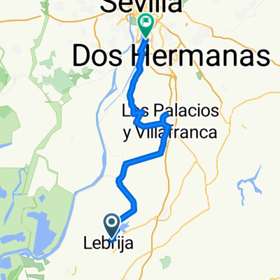Avenida de Antonio Calvo Ruiz, Lebrija a A-4, Sevilla