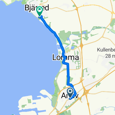 Route to Södra Villavägen