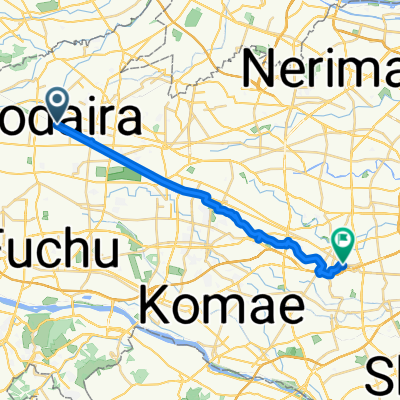 Hagiyamacho 2-Chōme, Higashimurayama to Izumi 2-Chōme, Suginami