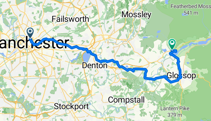 Miller Street, Manchester a Station Road, Glossop