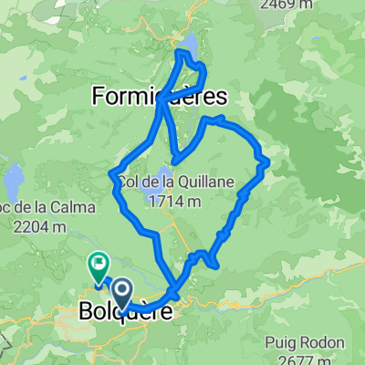 Route in Bolquère