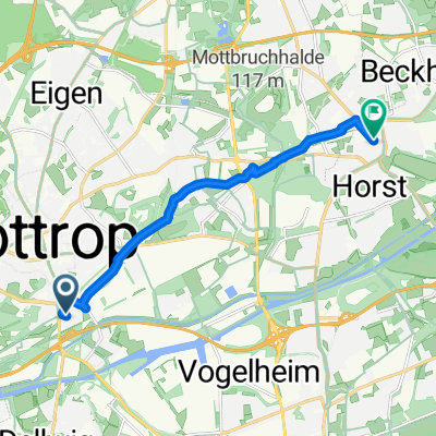 Bottrop nach Essener Straße