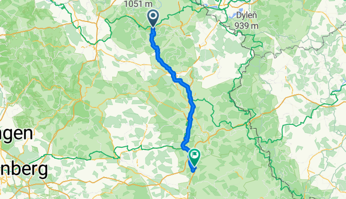 Bergstraße nach Neusather Straße