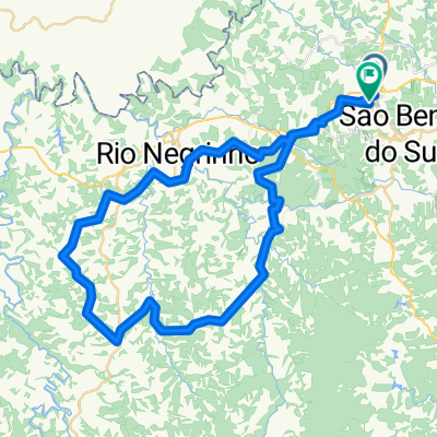 De Rua Antônio Kaesemodel a Avenida São Bento