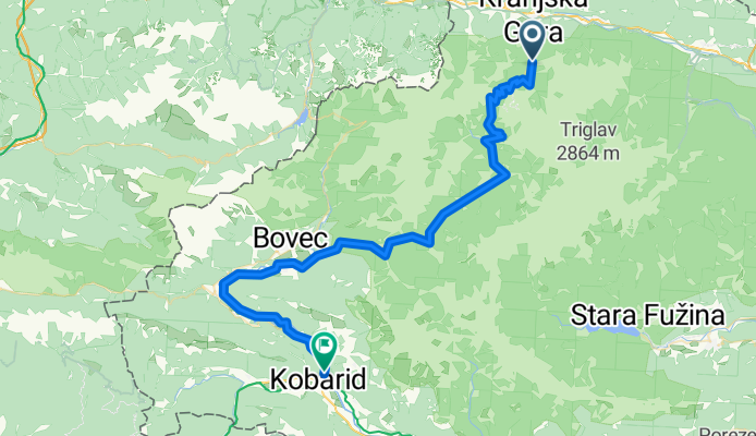 Kranjska Gora - Kobarid