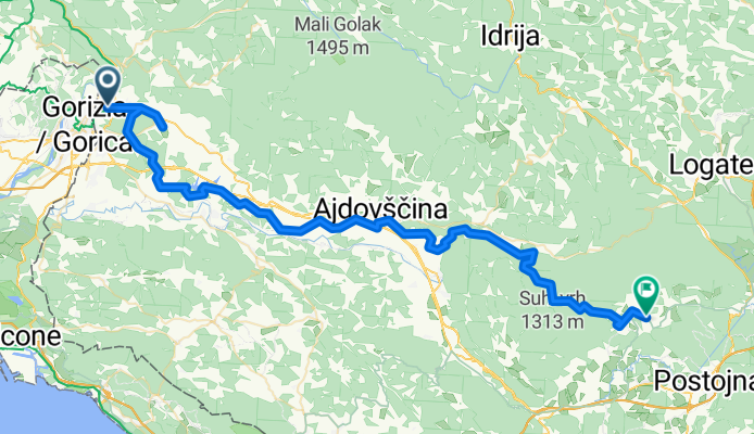 Nova Gorica - Postojna