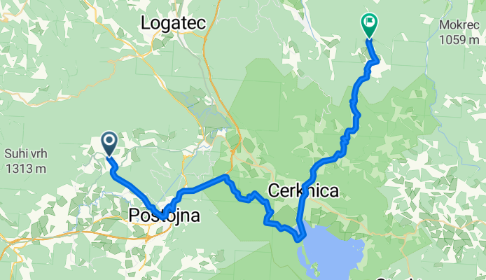 Postojna - Borovnica