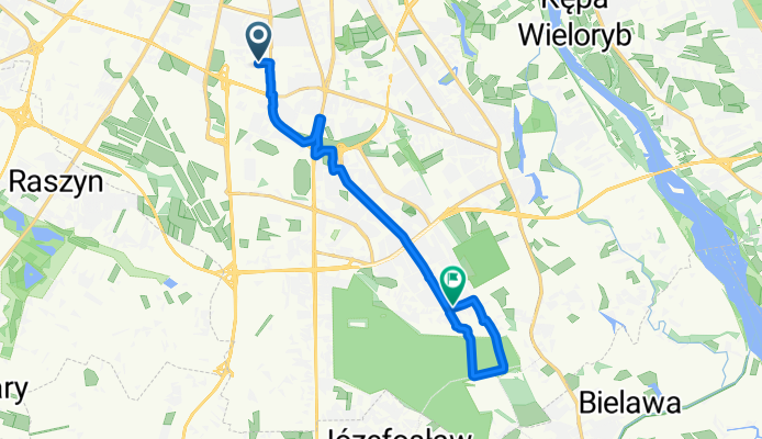 Konstruktorska, Warsaw to al Komisji Edukacji Narodowej, Warsaw