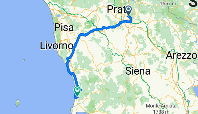 Via Paganini, Sesto Fiorentino a Strada di San Bartolo, San Vincenzo