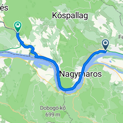 Útvonal innen: Kossuth Lajos út