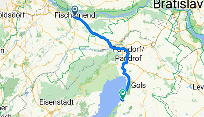 Von Fischamend bis Podersdorf am See