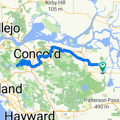 Route in Discovery Bay