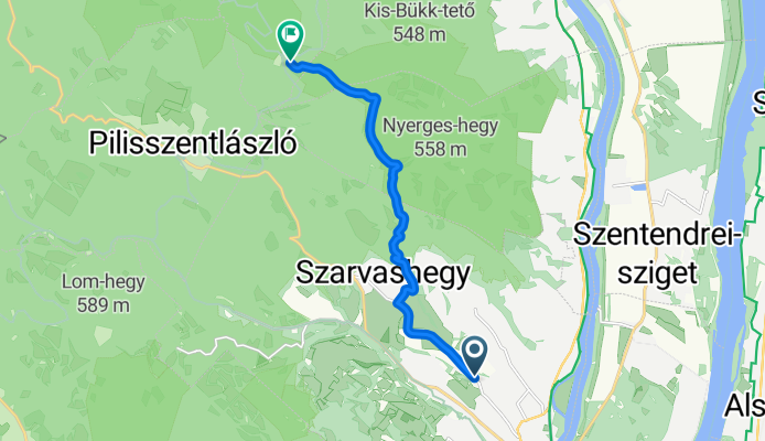 From Szentendre to Dunabogdány