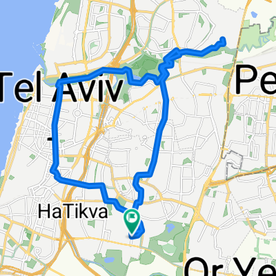 רח׳ תקוע, Тель-Авив до רח׳ תקוע, Тель-Авив