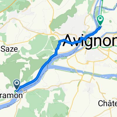 Avenue Général de Gaulle nach Chemin de Bellegarde