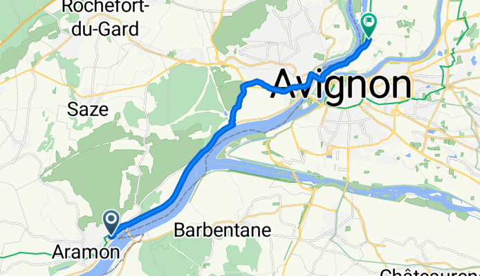 Avenue Général de Gaulle nach Chemin de Bellegarde