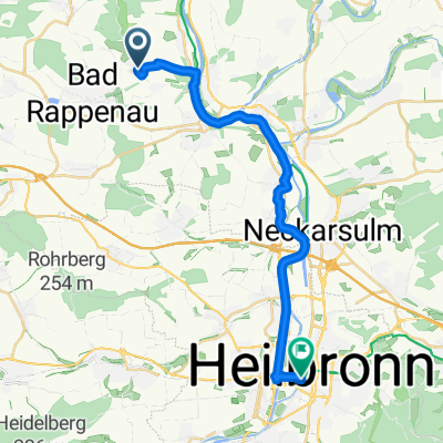 Haller Ring nach Götzenturmstraße