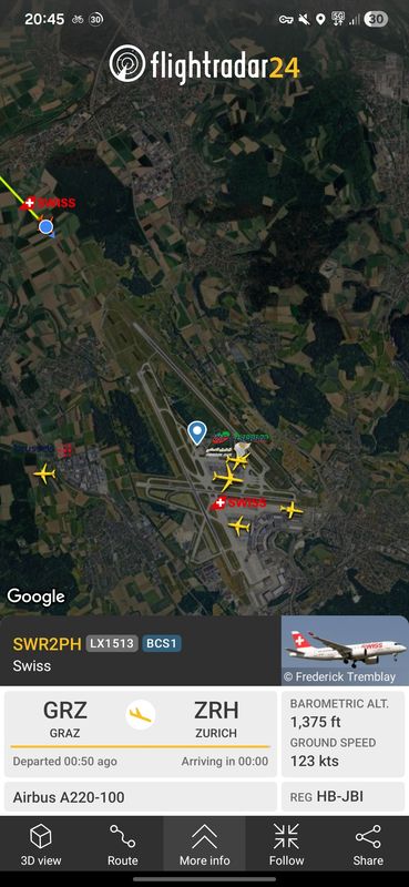 Flughafenstraße to Rietstrasse