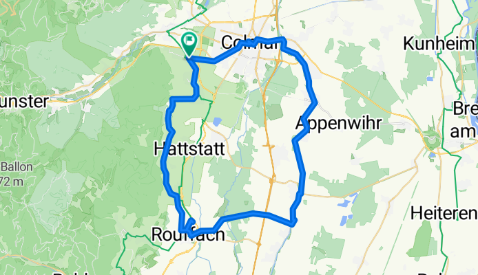 Faubourg des Vosges, Wintzenheim à Faubourg des Vosges, Wintzenheim