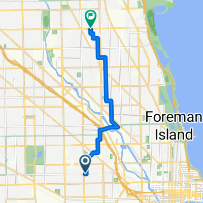 West Augusta Boulevard to North Ravenswood Avenue