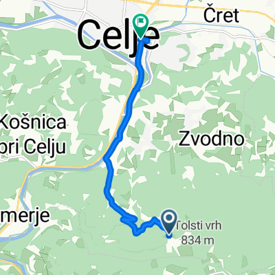 Pečovnik, Celje to Razlagova ulica, Celje