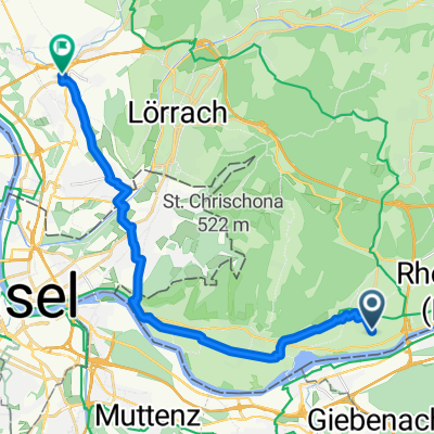 Ziegelackerweg nach Meitner Ring