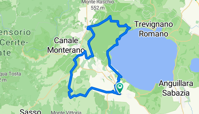 Route in Bracciano gianca 2