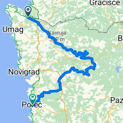 Hétfő - Parenzana 2. etap