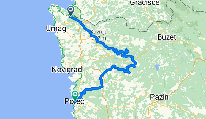 Hétfő - Parenzana 2. etap