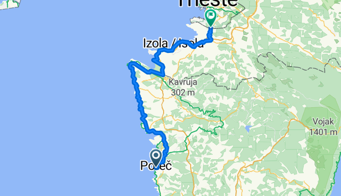 Kedd - 3. etap - vissza Trieszt felé