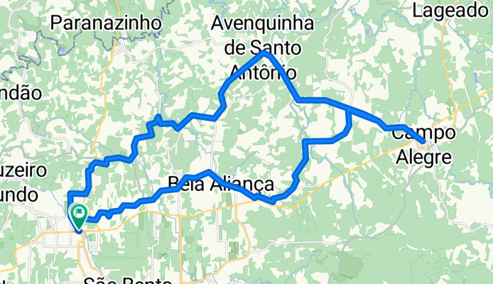 De Santa Catarina a Rua Antônio Kaesemodel