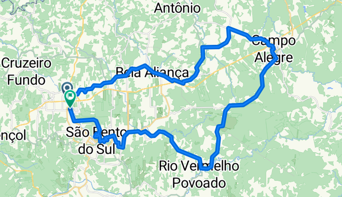 De Santa Catarina a Rua Antônio Kaesemodel