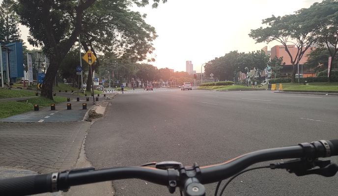 Photo 1 de l’itinéraire Bikemap « Gang Haji Mait to Gang Haji Mait No.18 »