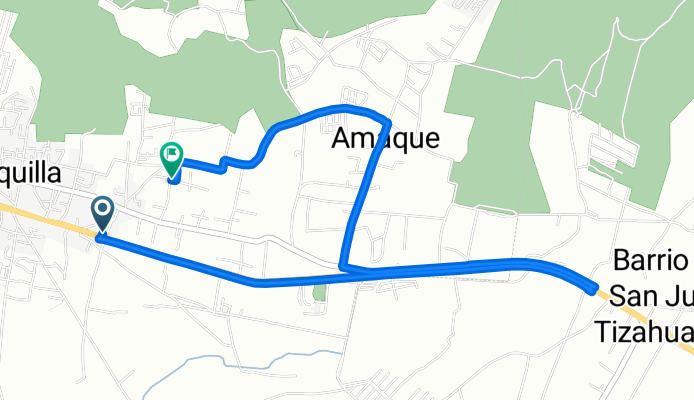 De Avenida Apepelco a Avenida Hidalgo